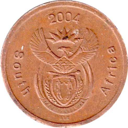 5 cents, 2004 Obverse