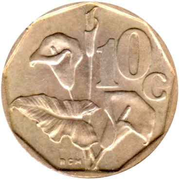 Preview 10 cents, 1995 reverse