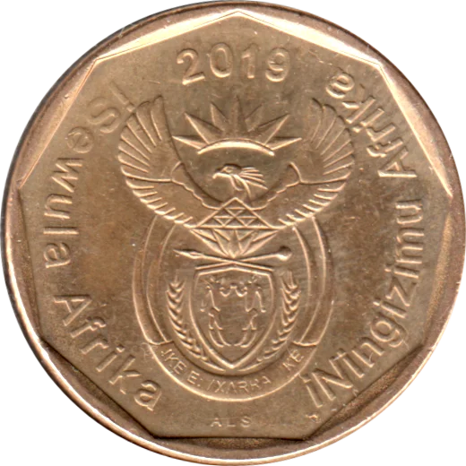50 cents, 2019 Obverse