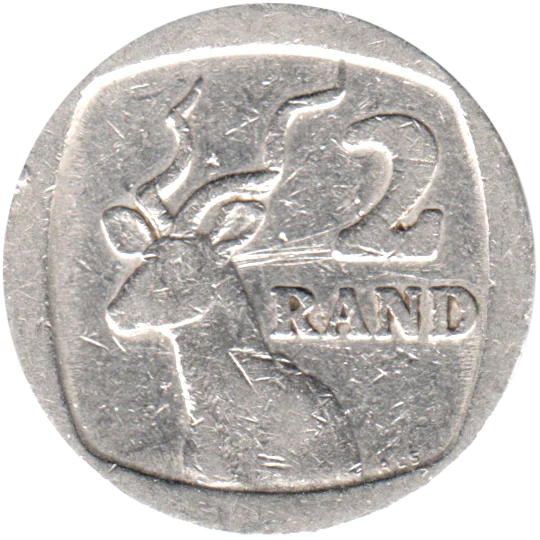 2 Rand, 1995 Reverse
