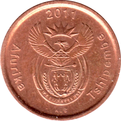 5 cents, 2011 Obverse