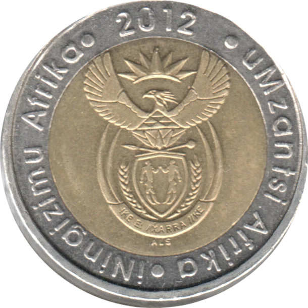 5 Rand, 2012 Obverse