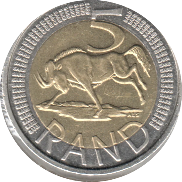 5 Rand, 2012 Reverse