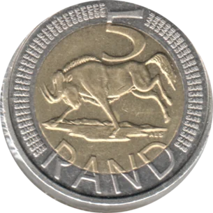 Preview 5 Rand, 2012 reverse
