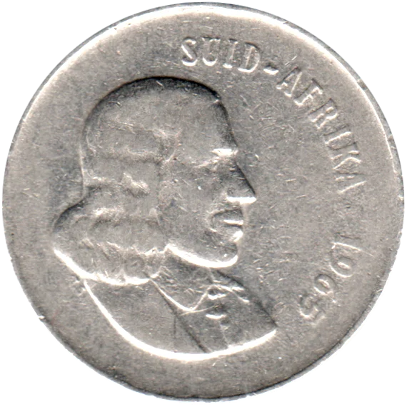 20 cents, 1965 Obverse