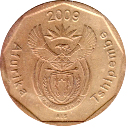 20 cents, 2009 Obverse