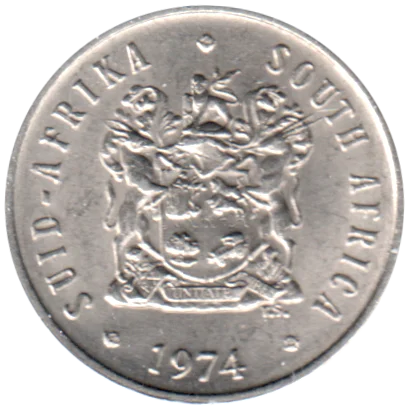 5 cents, 1974 Obverse