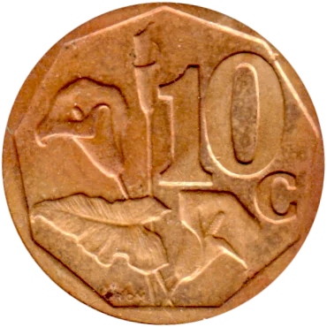10 cents, 1999 Reverse