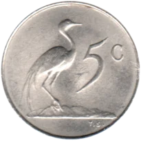 Preview 5 cents, 1967 reverse