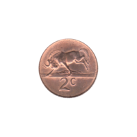 Preview 2 cents, 1967 reverse