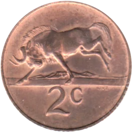 Preview 2 cents, 1967 reverse