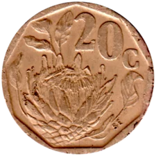 Preview 20 cents, 1995 reverse