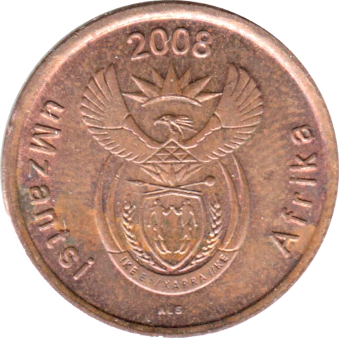 5 cents, 2008 Obverse