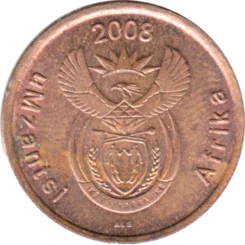 Preview 5 cents, 2008 obverse