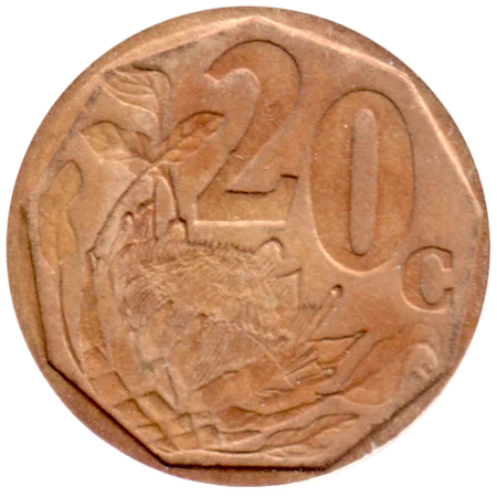 20 cents, 1999 Reverse