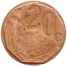 Preview 20 cents, 1999 reverse