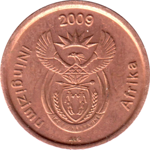 5 cents, 2009 Obverse