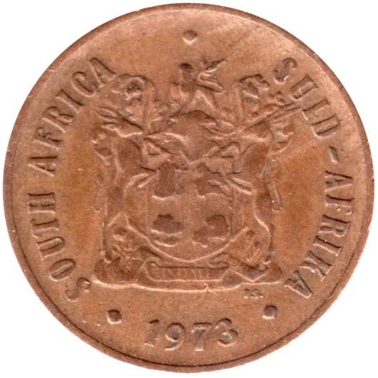 2 cents, 1973 Obverse