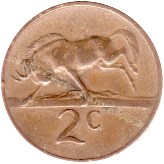 2 cents, 1973 Reverse