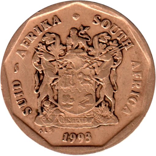 50 cents, 1993 Obverse