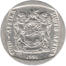 Preview 2 Rand, 1991 obverse