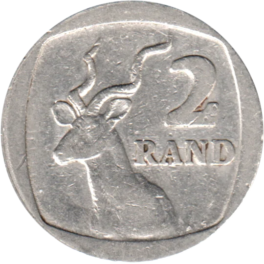 2 Rand, 1991 Reverse