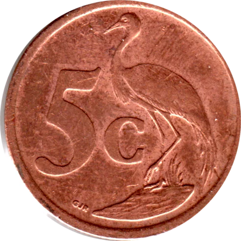 5 cents, 2010 Reverse