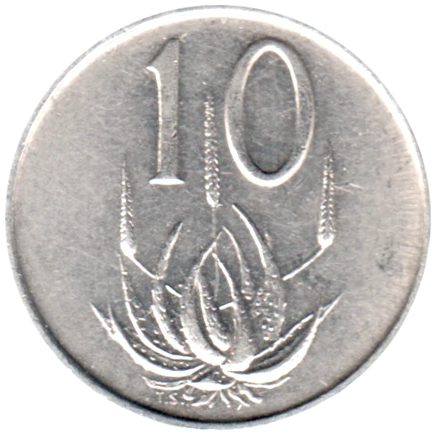 10 cents, 1965 Reverse
