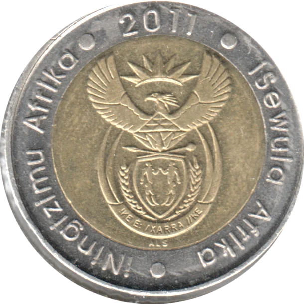 5 Rand, 2011 Obverse