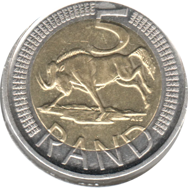 5 Rand, 2011 Reverse