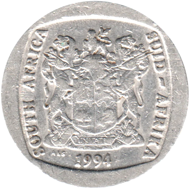 5 Rand, 1994 Obverse