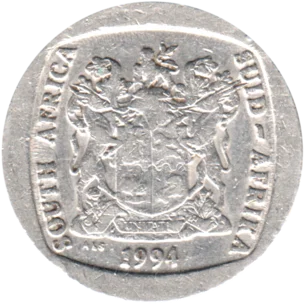 Preview 5 Rand, 1994 obverse