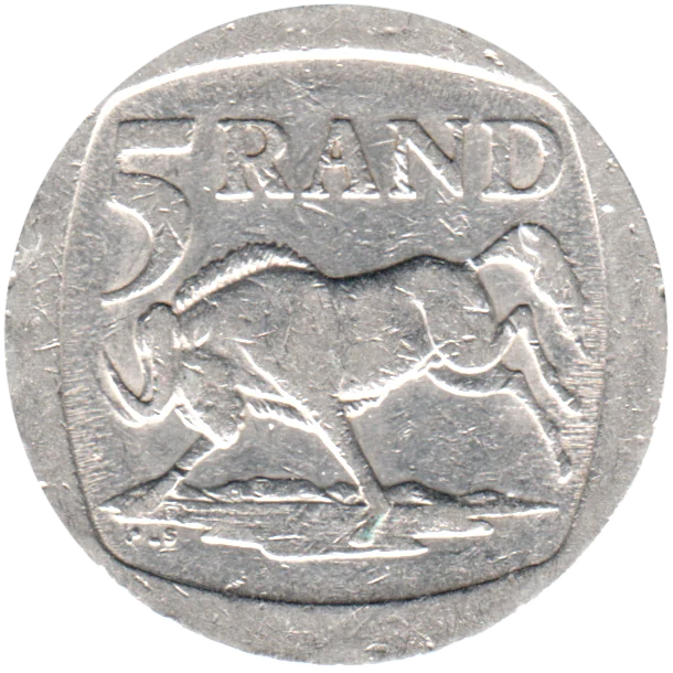 5 Rand, 1994 Reverse