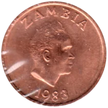 Preview 1 ngwee, 1983 obverse