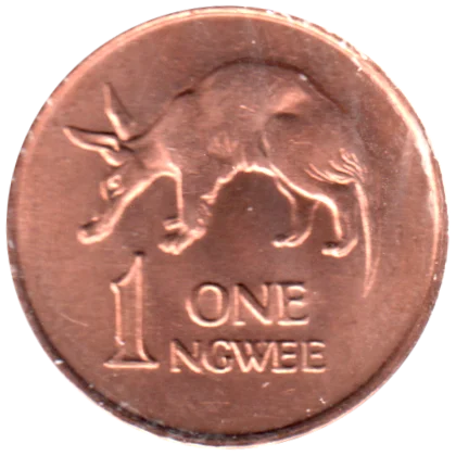 1 ngwee, 1983 Reverse