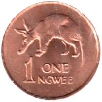 Preview 1 ngwee, 1983 reverse