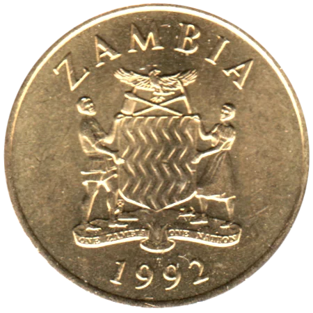 1 Kwacha, 1992 Obverse