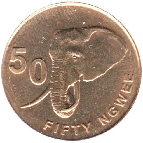 50 ngwee, 2012 Reverse