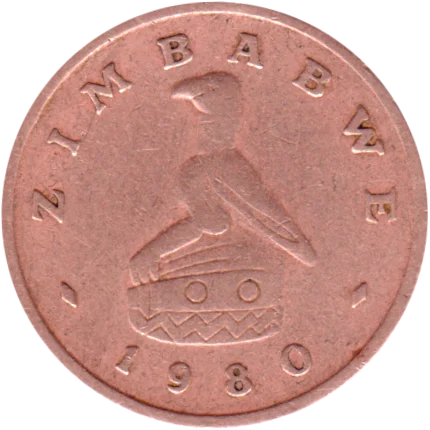 1 cent, 1980 Obverse