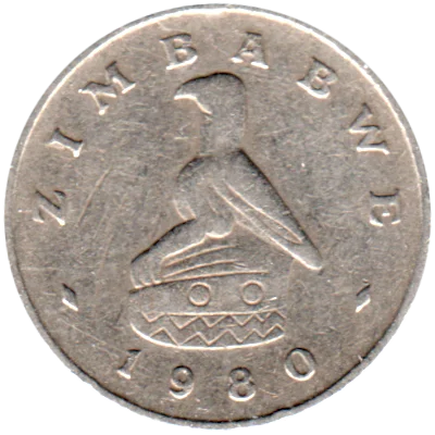 Preview 5 cents, 1980 obverse