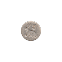 Preview 5 cents, 1980 reverse