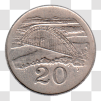 Preview 20 cents, 1997 reverse