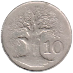 Preview 10 cents, 1980 reverse