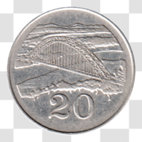 Preview 20 cents, 1980 reverse